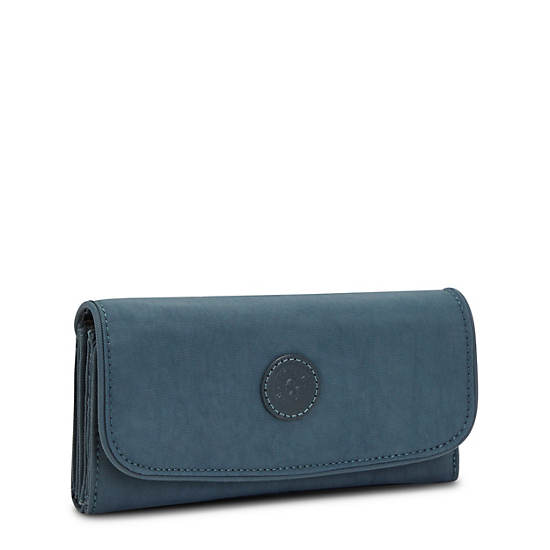 Kipling Money Land Snap Wallet Wallets Nocturnal Grey | AU 2191JP